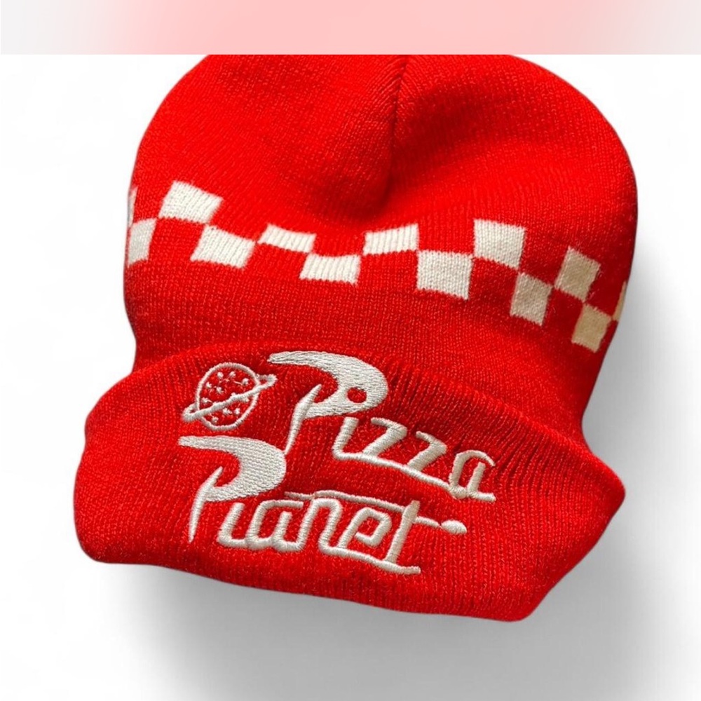 Beanie Hat -  Pizza Planet Red Beanie Adult Size